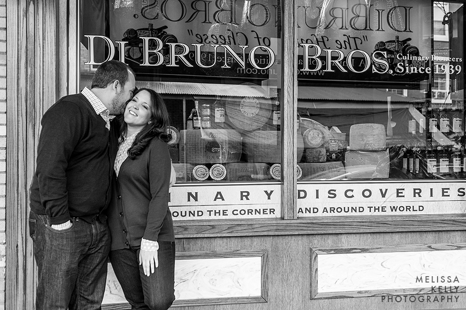 South Philly Engagement Photo